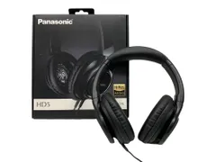 Panasonic(パナソニック) ヘッドホン ブラック RP-HD5 概要 ステレオヘッドホン RP-HD5 | ヘッドホン／インサイドホン
