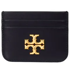 トリーバーチ カードケース TORY BURCH レザー エレノア ロゴ 名刺入れ 定期入れ パスケース ブラック 86346
