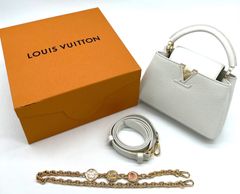 【鑑定済み】正規品 未使用 LOUIS VUITTON ルイヴィトン マイカプシーヌ スモール トリヨン スノー K00014