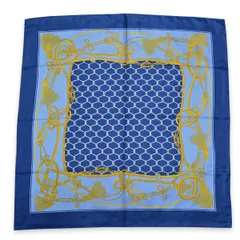 シルク100% 綾織 ツイル 正方形 大判 89cmx89cm スカーフ 330