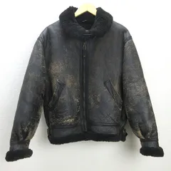 【希少レア】90s Dog Fight LeatherStadiumJacket 希少レア】90s Dog Fight LeatherStadiumJacket - メルカリ