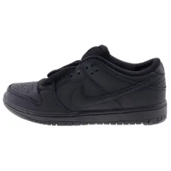 NIKE SB (ナイキエスビー) DUNK LOW PRO ISO Triple Black FJ1674-001 ダンク ローカットスニーカー ブラック US9.5/27.5cm