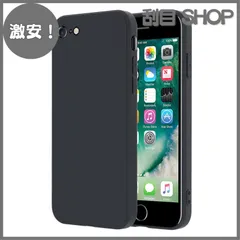 【激安！】iPhone SE ケース 第2世代 第3世代 iPhone 7 iPhone 8 TPU シリコンケース 軽量 薄型 耐久性 耐衝撃 米軍MIL規格 ワイヤレス充電対応 4.7インチ 対応 EUMADOVE (ダークブラック iPhoneSE3/