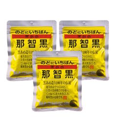 黒あめ那智黒 120g ×3個セット 那智黒あめ のどにいちばん 那智黒総本舗