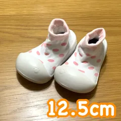 【新品】ベビーシューズ　ベビーフィート　ソックスシューズ　ファーストシューズ　12.5cm　出産祝い　入園準備