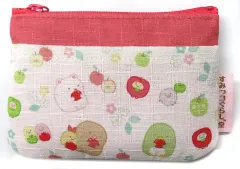 【中古】財布・パスケース りんご畑 ポケット付き小銭入れ 「すみっコぐらし」