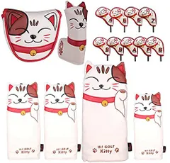 【数量限定】(スコッティーキャメロン ピンタイプ用 オデッセイに適合) / 2ボールに対応) マグネットタイプ(オデッセイ マレット用 猫 UT/パターカバー FW/ユーティリティ用 /ウッド用 460cc 単品 ドライバー440cc ヘッドカバー ゴルフ