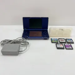 Nintendo DSi本体+ソフト5セット ニンテンドウ 任天堂 TWL-001 メタリックブルー