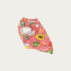 犬服　S胴回40　COOLストレッチ　パッションフルーツPK