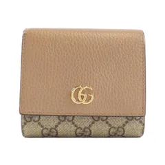 グッチ GG マーモント GGスプリーム 二つ折り財布 598587 17WAG 財布