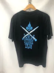 OLD STUSSY プリント　Tシャツ　サイズL　MADE IN USA 06051206　01