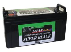 OPTIMAX スーパーブラック SB12-130 ディープサイクル バッテリー