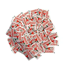 タバスコ ペパーソースミニパウチ (3ml×100) テイクアウト ピザ パスタ アウトドア 小袋 調味料　お弁当のサムネイル