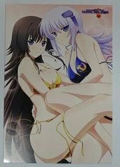 トータルイクリプス 篁 唯依& クリスカ 水着ver コトブキヤ福岡開店記念 ポストカード グッズ