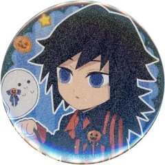 【中古】バッジ・ピンズ 冨岡義勇(ラメ) 「鬼滅の刃×ufotable Cafe/マチ★アソビCAFE ハロウィンイベント2021 57mmランダム缶バッジ Bグループ」