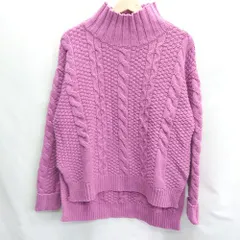 ◇ LOWRYS FARM ローリーズファーム 長袖 ニット サイズM ラベンダー レディース E  【1406050060398】のサムネイル