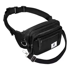 【新品】 shooting star ウエストポーチ メンズ レディース ショルダーバッグ 軽量 ウエストバッグ 大容量 旅行 仕事用 ランニング ポーチ ポシェット UP-BK-1 1