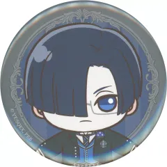 【中古】バッジ・ビンズ ロレンス・ブルーアー 缶バッジ 「セガ ラッキーくじ 黒執事 -寄宿学校編- Petit Art Collection」 E賞