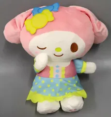 【中古】ぬいぐるみ マイメロディ ゆるかわ MAGICAL CANDY Lぬいぐるみ“マイメロディ・クロミ” 「サンリオキャラクターズ」