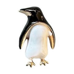 ペンギン ブローチ レディース アニマル 動物 かわいい 動物園 鳥 南極
