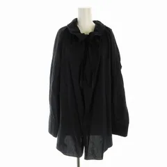 アストラット ASTRAET CO/SI ビクトリアンネック ブラウスシャツ フリル F 紺 ネイビー 54212700219 /EEのサムネイル