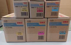 OKI　純正トナー・ドラム　ID-C3H　TNR-C3H　３色各１本ずつ計６本（シアン　マゼンタ　イエロー）【兵庫より発送】