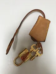 LOUIS VUITTON 南京錠 パドロック カデナ 鍵 ゴールド 　I.33