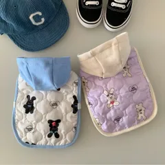 うさぎベストパーカー　犬服