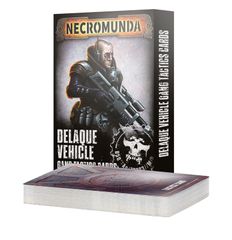 【ウォーハンマー】ネクロムンダ NECROMUNDA: DELAQUE VEHICLE GANG TACTICS CARDS (ENG)