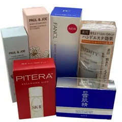 186001 KOSE コーセー 洗顔パウダー 化粧水乳液 石けん ハンドクリーム 6点まとめ売り