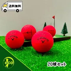ロストボール キャロウェイ マットレッド 混合 20球 【A+ABランク】 ゴルフボールのサムネイル