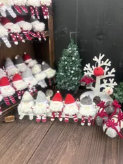 羊毛 X'mas ☆トントゥ トムテ ニッセ ツン爺