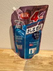 サクセス　リンスのいらないシャンプー　詰め替え用　1280ml