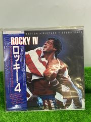●ロッキー4　オリジナルサウンドトラック　アルバム　帯付き　くすみあり　中古　u250625