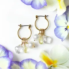 訳あり★8WAY★3種ジュエルの春色おでかけアソートピアス　～Amelie