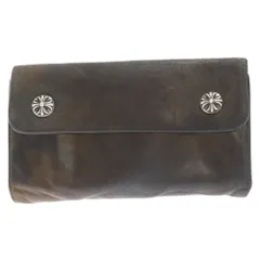 CHROME HEARTS (クロムハーツ) WAVE CROSS BALL ウェーブ クロスボールボタン迷彩カモフラレザーウォレット 長財布のサムネイル