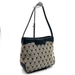 良品✨ ロエベ アナグラム パンチング スエード レザー ワンショルダー