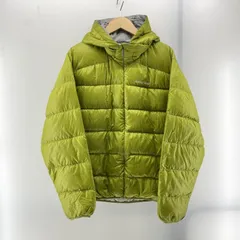 【中古】mont-bell ライトアルパインダウンパーカ グリーン size M ※汚れあり　モンベル[24]