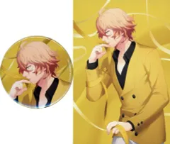 【中古】グッズセット 四ノ宮那月 BIG缶バッジ＆ポストカードセット 「ブロッコリーオンラインくじ うたの☆プリンスさまっ♪ Color Ribbon Ver.」 D-3賞