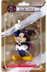 【中古】置物・装飾品 ミッキーマウス オーナメント 「Happyくじ ディズニークリスマスオーナメント2017」 ミッキーマウス＆フレンズ シリーズ オーナメント賞