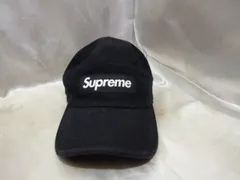Supreme シュプリーム Washed Chino Twill Camp Cap 24SS キャンプキャップ チノ ツイル ブラック