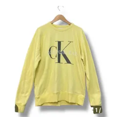 Calvin Klein Jeans サスティナブル モノグラム ロゴスウェット サイズL ★ ◇■