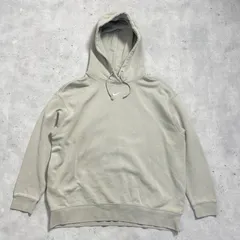 NIKE ナイキ センター刺繍 スモールスウォッシュ スウェットパーカー 古着