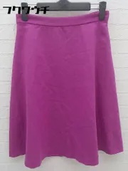 ◇ ●新品● ◎ ROPE PICNIC ロペピクニック タグ付き 膝下丈 フレア スカート サイズ38 パープル レディース 【中古】 【1002801345471】