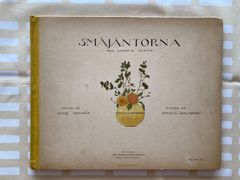 オッティリア・アーデルボリ「SMAJANTORNA OCH ANDRA VISOR」　古書　アンティーク絵本　リトグラフ　スウェーデン