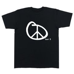Tシャツ 半袖 メンズ レディース ユニセックス カットソー ピースマーク ORIGINAL S/S TEE ブラック 黒 OTS0028-BLK
