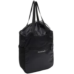 [モンベル] mont-bell ポケッタブル ライトトート (ブラック, S) [BK(ブラック)] [小]