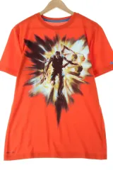 （ S ー L ） Nike(ナイキ） 半袖 Tシャツ バスケット オレンジ 限定版- 14655