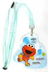 【中古】財布・パスケース(キャラクター) エルモ パスケース(ブルー) 「セサミ・ストリート」 ホテル京阪 ユニバーサル・タワー宿泊特典