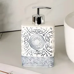 室内小物です☆ボヘミアンスタイルのローションボトル ソープディスペンサー プッシュポンプボトル ハンドサニタイザーボトル 詰め替えボトル ボヘミアン ローションボトル ハンドソープ シャンプー ローション シャワー